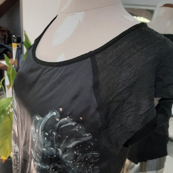 Womens Cockatiel Print Tshirt - Size 12 - Picture 3 of 8